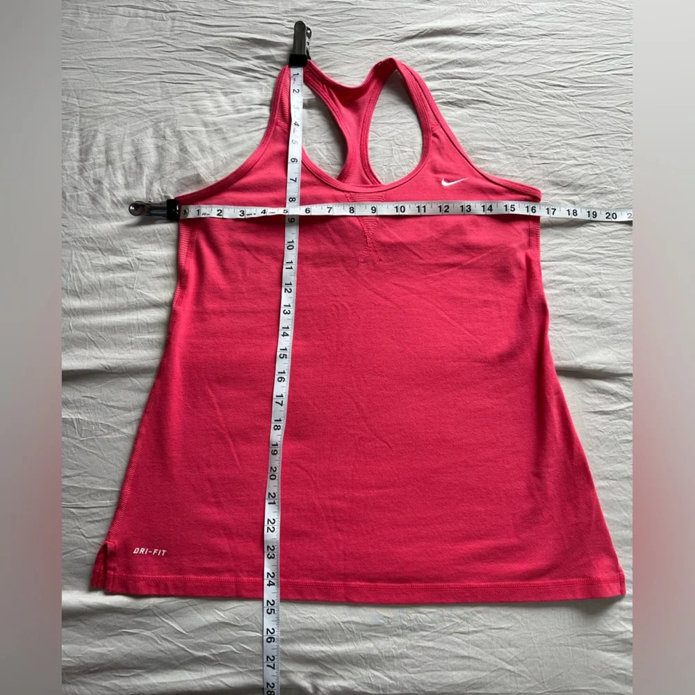 Nike Dri Fit Racerback Athletic Tank Top Built In Bra Womens Size‎ Large